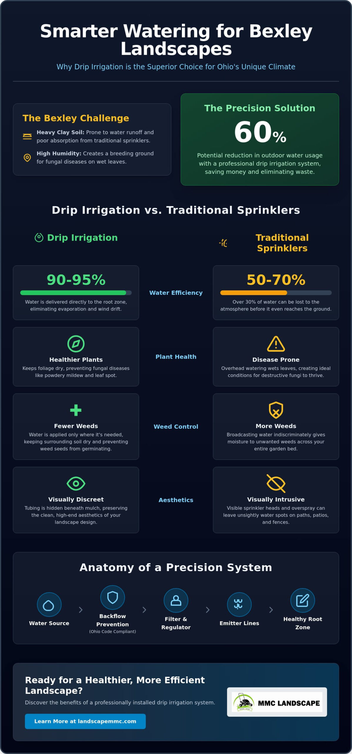 Drip Irrigation System Installation in Bexley, OH: The Homeowner’s Guide